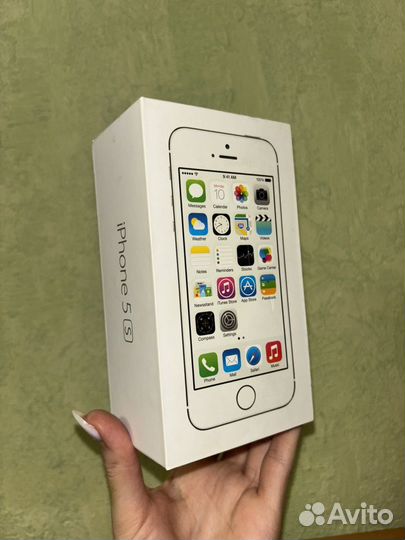 Коробка от iPhone 5s+блок