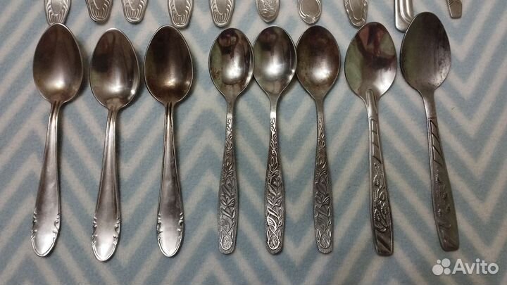 Ложки вилки столовые приборы