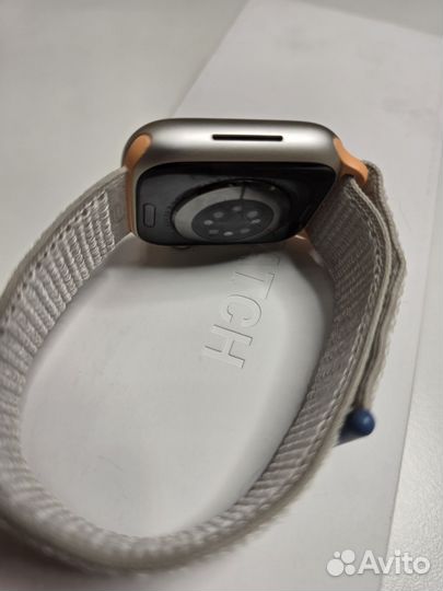 Часы apple watch 9 41 mm starlight