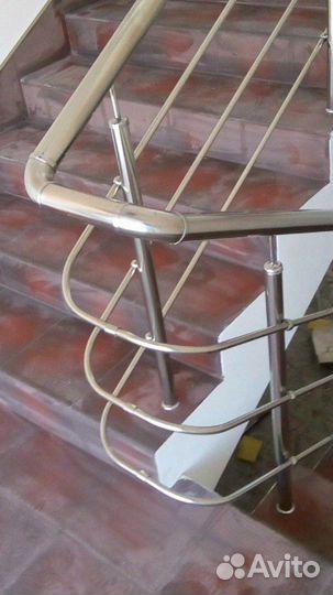 Перила, поручни из нержавеющей стали