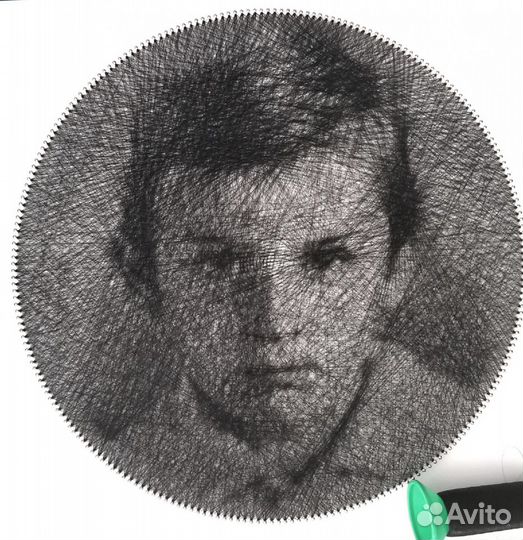 String Art картина на заказ