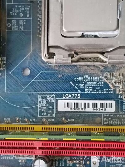 Материнская плата сокет 775