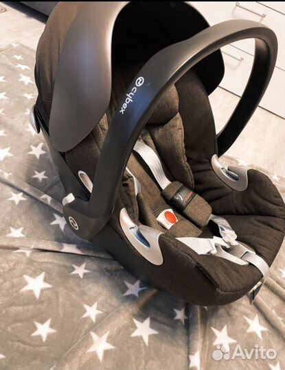 Автолюлька cybex aton q plus