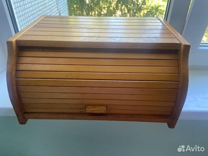 Хлебница деревянная