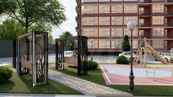 1-к. квартира, 49,3 м², 7/9 эт.