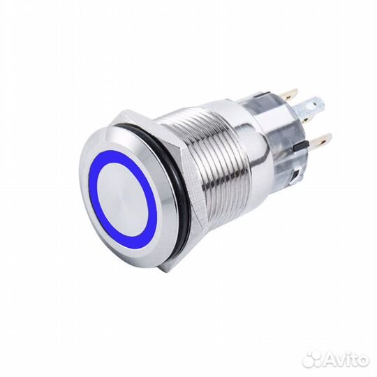 Переключатель кнопочный ON-OFF 12В/5А SK-DSS-19-BL