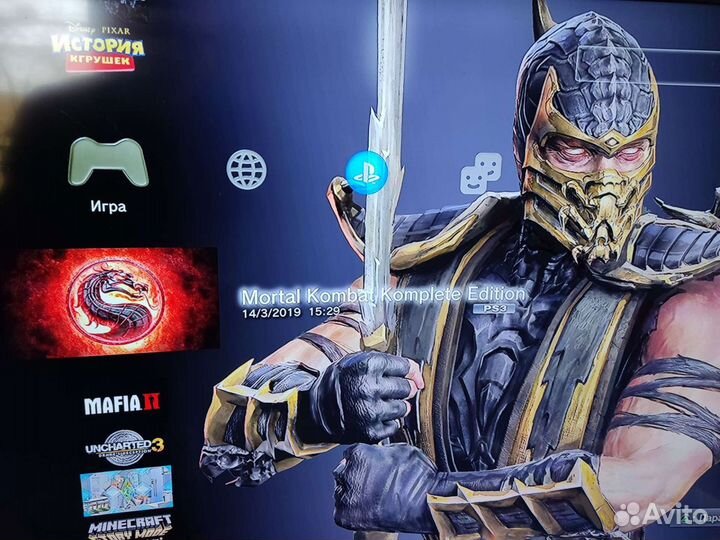 PS3 +39 игр/не шитая