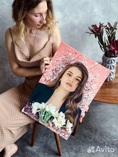 Фото на холсте