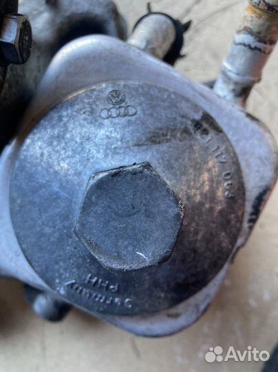 Теплообменник масляный audi a6 c5 2.5