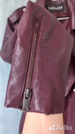 Куртка кожаная женская