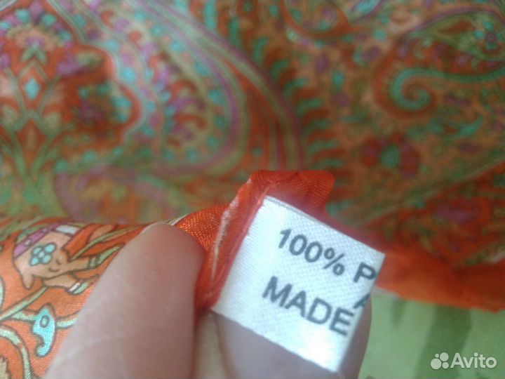 Платок женский натуральный шелк