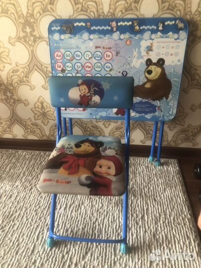 Детский стол и стул