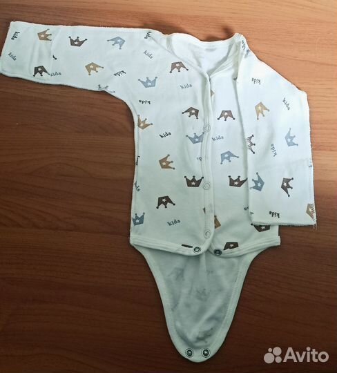 Боди для новорожденных 3 шт. (56-62)