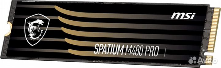 4Tb MSI spatium M480 PRO (spatium M480 PRO PCIe 4.0 NVMe M.2 4TB)