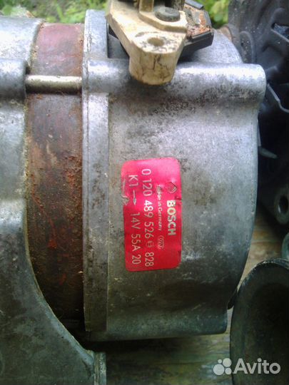 Генератор(под широкий ремень) Mercedes-Benz M102