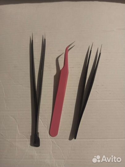 Пинцет для наращивания ресниц