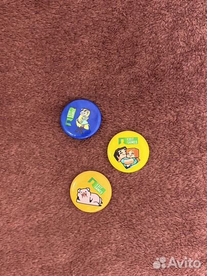Значки мультяшные