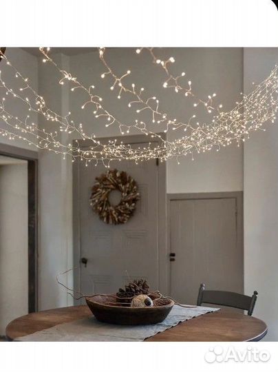 Гирлянда- мишура хвойная лапа