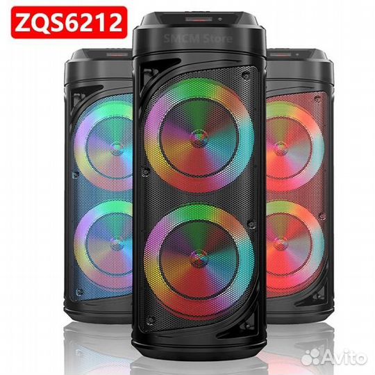 Колонка большая напольная Bluetooth с караоке