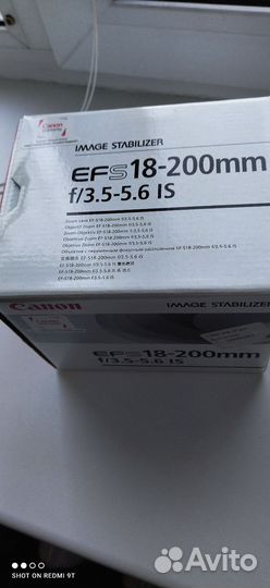 Объектив canon