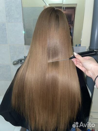 Окрашевание Кератин Ботокс
