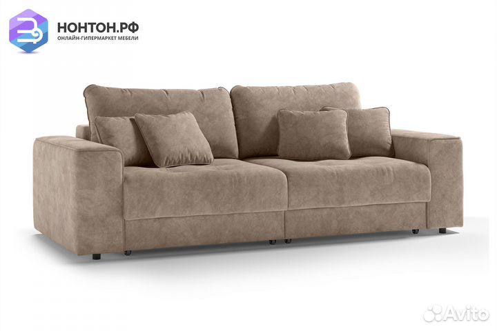 Диван еврокнижка Конте бежевый