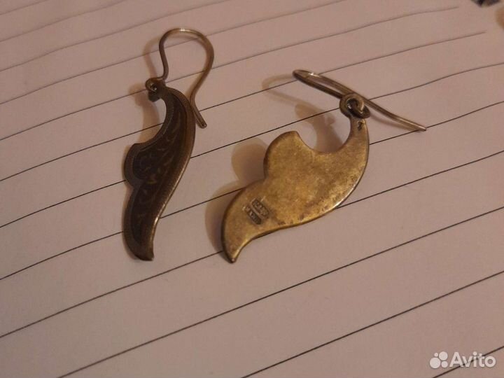 Серебряные серьги