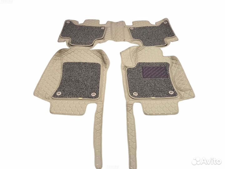 Ковры в салон Toyota Land Cruiser Prado 120 E1654