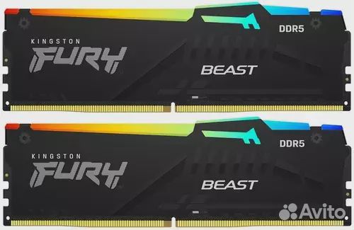 32Gb 5200 Kingston fury beast (KF552C40bbak2-32)