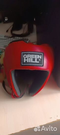 Боксерский шлем green hill