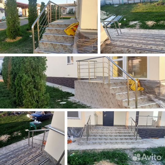 Перила из нержавеющей стали