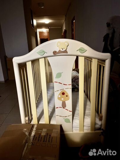 Кроватка Pali с кучей аксессуаров впридачу