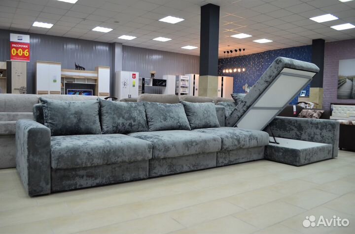 Угловой диван новый (рассрочка)