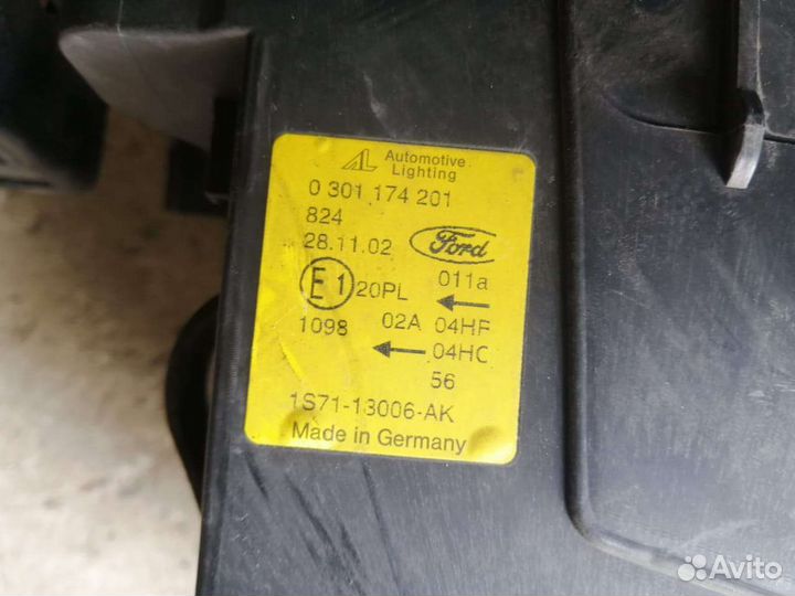 Фара левая правая Форд Мондео 3