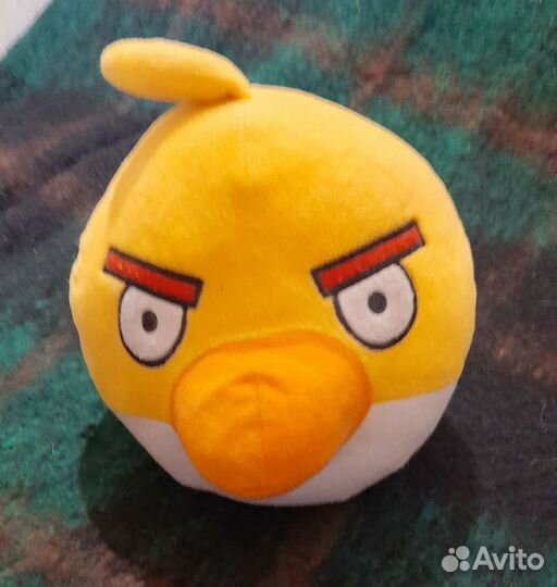 Angry Birds мягкие игрушки (Бомб и др.)