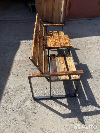 Лавка в стиле лофт