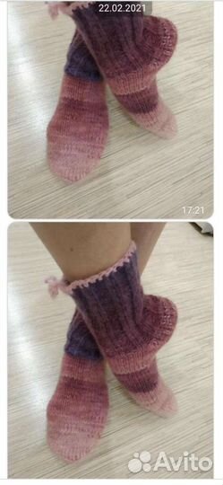 Шерстяные носки