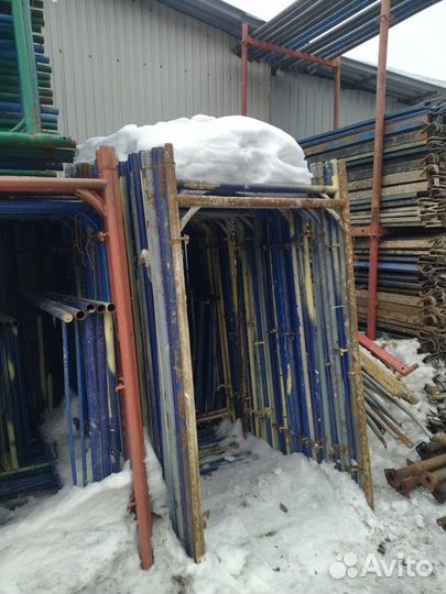 Леса строительные рамные / Б/У