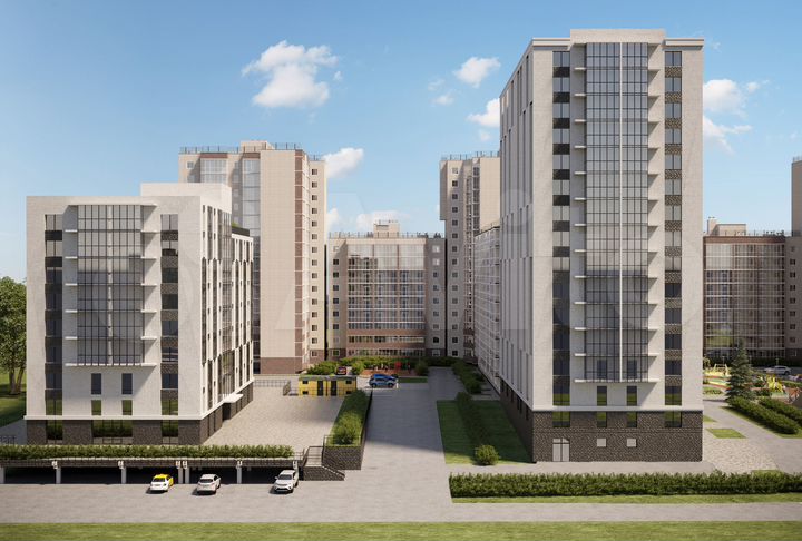 3-к. квартира, 91,9 м², 3/15 эт.