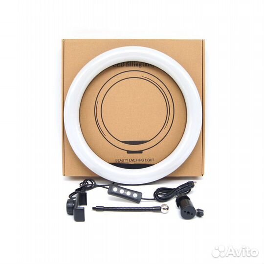 Кольцевая лампа 33см