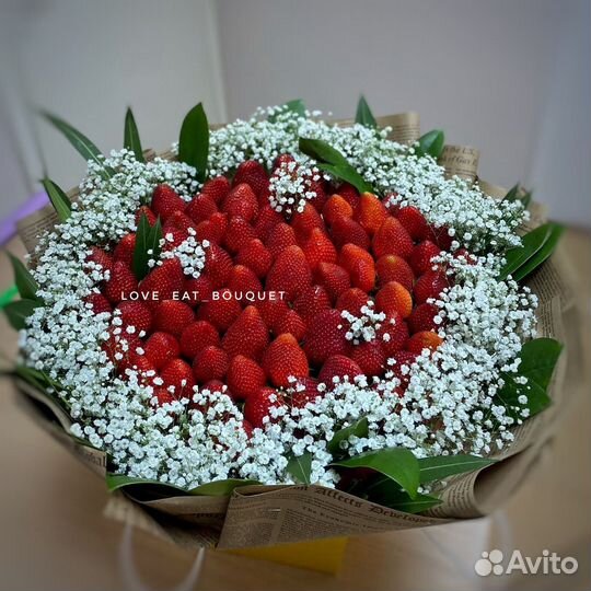 Букет из клубники/ ягодный букет