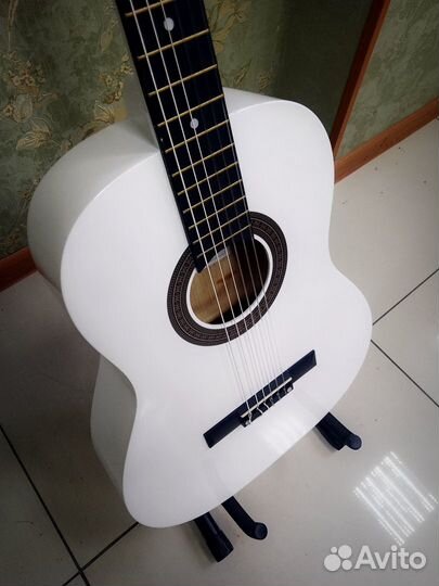 Гитара классическая 3/4 Foix белая нейлон