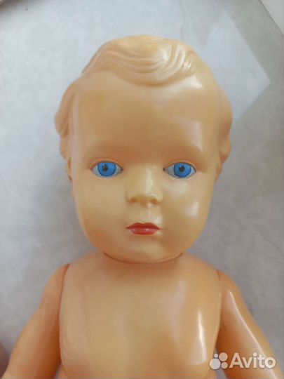 Кукла пупс СССР Володя целлулоид