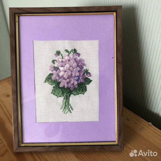 Вышивка крестом готовые работы