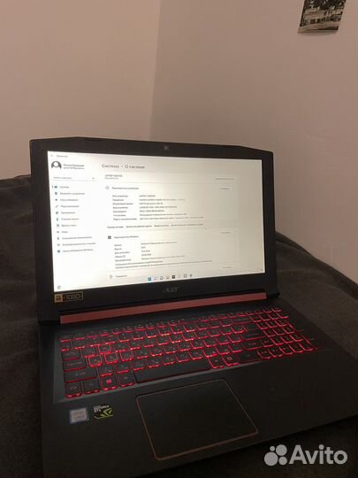 Ноутбук Acer Nitro an515-52