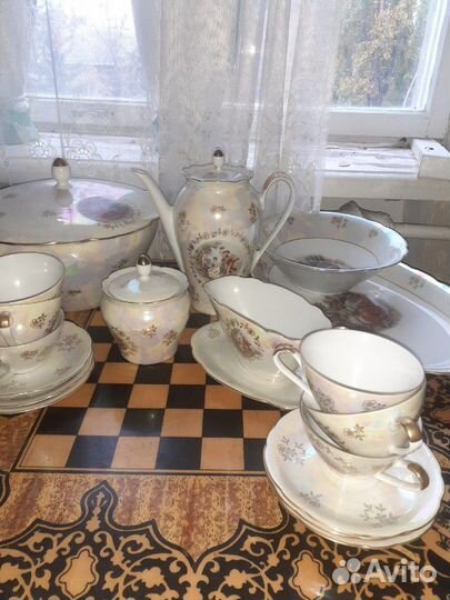 Сервиз мадонна гдр 42 предмета