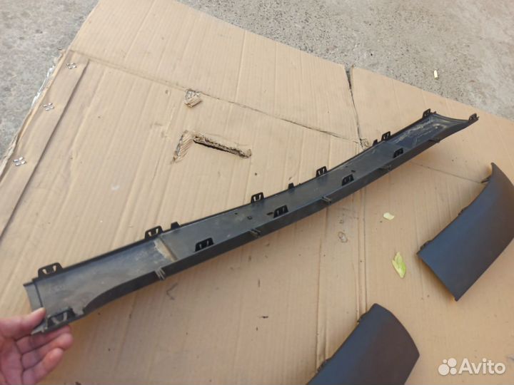 Рено симбол накладки переднего бампера