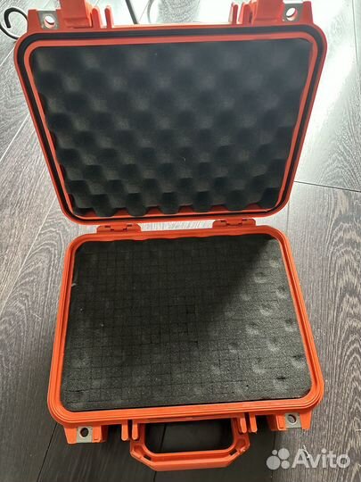 Новый защитный кейс Peli оранж с поропластом 1400