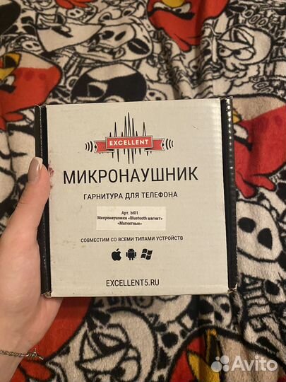 Микронаушник bluetooth