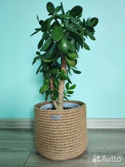Корзина из джута